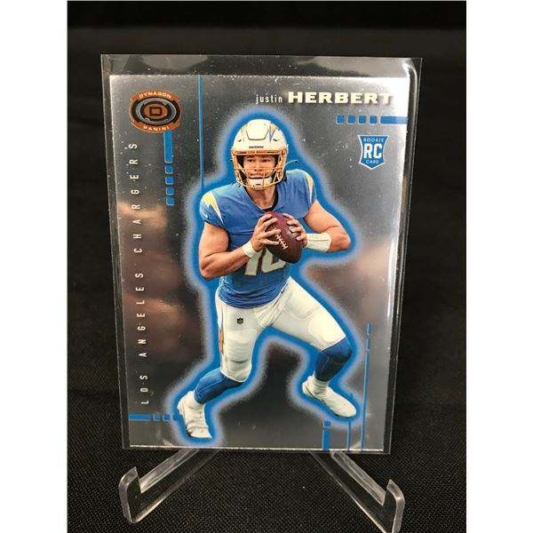 2020 PANINI CHRONICLES DYNAGON FOOTBALL #D-3 JUSTIN HERBERT RC