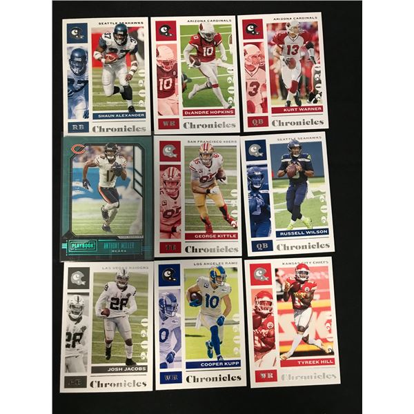 2020 PANINI CHRONICLES FOOTBALL CARD LOT