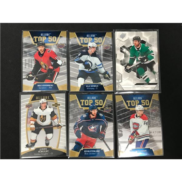 UPPER DECK ALLURE TOP 50 HOCKEY CARD LOT