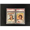 Image 1 : 1976 O-PEE-CHEE NM-MT 8 GRADED HOCKEY CARD LOT (#230 DESJARDINS/ #231 BEDNARSKI)