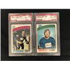 Image 1 : 1976 O-PEE-CHEE NM-MT 8 GRADED HOCKEY CARD LOT (#239 GORING/ #238 BLIGHT)