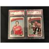 Image 1 : 1976 O-PEE-CHEE NM-MT 8 GRADED HOCKEY CARD LOT (#171 LIBETT/ #167 MULVEY)
