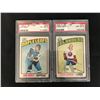 Image 1 : 1976 O-PEE-CHEE NM-MT 8 GRADED HOCKEY CARD LOT (#194 NEELY/ #193 HENNING)