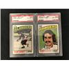 Image 1 : 1976 O-PEE-CHEE NM-MT 8 GRADED HOCKEY CARD LOT (#206 HOWATT/ #204 DAVIDSON)