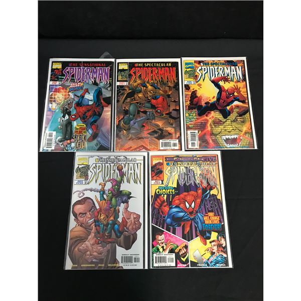THE SPECTACULAR SPIDER-MAN COMIC BOOK LOT (MARVEL COMICS)