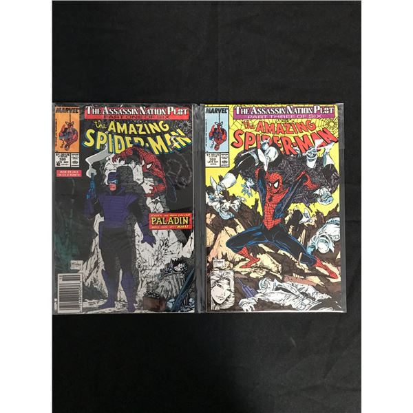 The AMAZING SPIDER-MAN #320/ #322 (MARVEL COMICS)