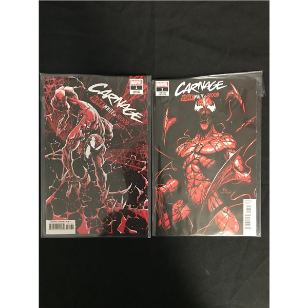 CARNAGE Black, White & Blood #1s (MARVEL VARIANTS)