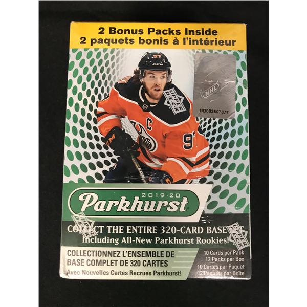 2019-20 UPPER DECK PARKHURST UNOPENED BLASTER BOX