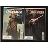 Image 1 : STAR WARS COMIC BOOK LOT (CHEWBACCA/ DARTH VADER)