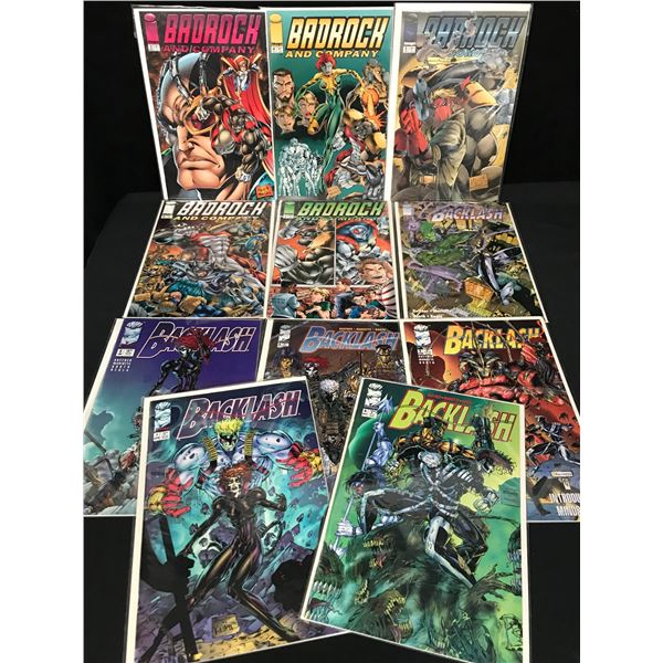 BADROCH/ BACKLASH COMIC BOOK LOT