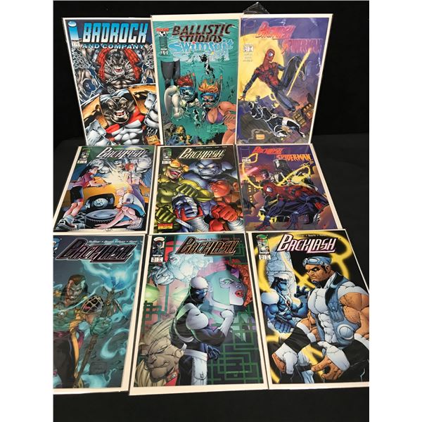 BADROCH/ BACKLASH COMIC BOOK LOT