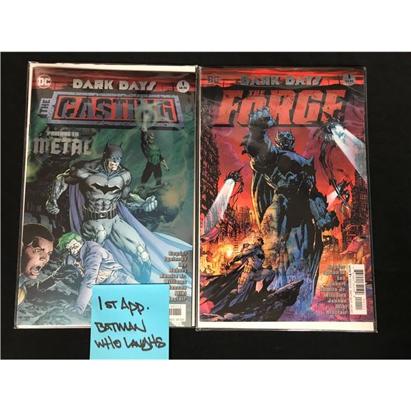 DC DARK DAYS COMIC BOOK LOT: THE CASTING #1/ THE FORCE #1