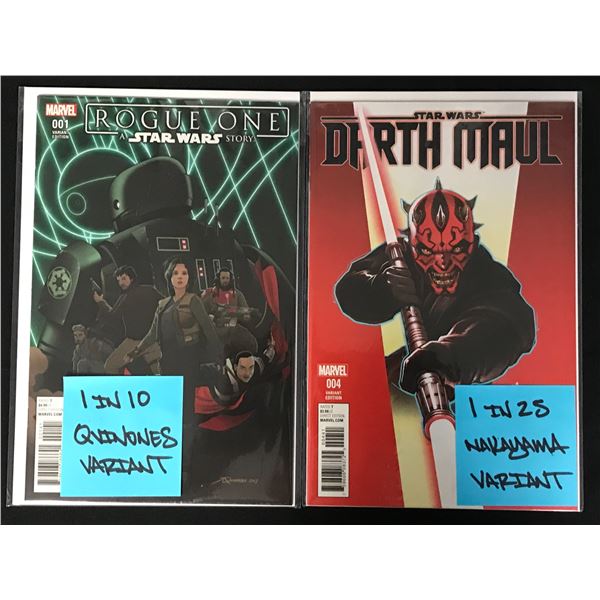 ROGUE ONE #001/ DARTH MAUL #4 (MARVEL)