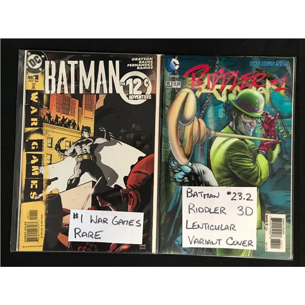 BATMAN COMIC BOOK LOT (DC COMICS)