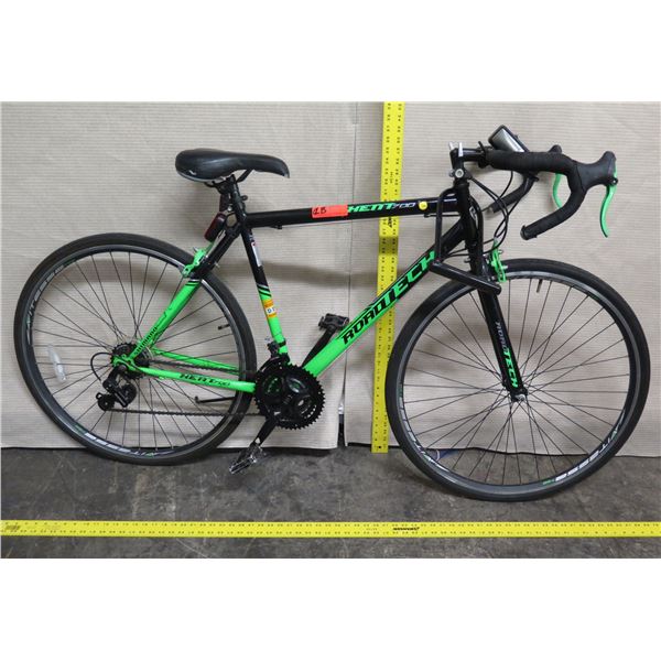 Kent 700 RoadTech Men's Black Green Road Bike