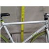 Image 2 : Magna Fix-d Men's White Road Bike w/ Green Tires