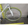 Image 3 : Magna Fix-d Men's White Road Bike w/ Green Tires