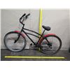 Image 16 : Schwinn Men's Black Road Bike w/ Red Fenders & Ape Hanger Handlebars