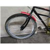 Image 17 : Schwinn Men's Black Road Bike w/ Red Fenders & Ape Hanger Handlebars