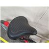Image 9 : Schwinn Men's Black Road Bike w/ Red Fenders & Ape Hanger Handlebars