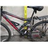 Image 18 : Hyper Black Men's Full Suspension Mountain Bike w/ Back & Board Racks