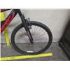 Image 3 : Hyper Black Men's Full Suspension Mountain Bike w/ Back & Board Racks