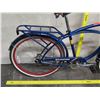 Image 10 : Schwinn Delmar Men's Blue Road Bike w/ Fenders & Back Rack