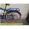Image 16 : Schwinn Delmar Men's Blue Road Bike w/ Fenders & Back Rack