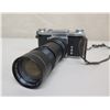Image 2 : Praktica 35mm Film Camera w/ 190mm Yashica Zoom Lens
