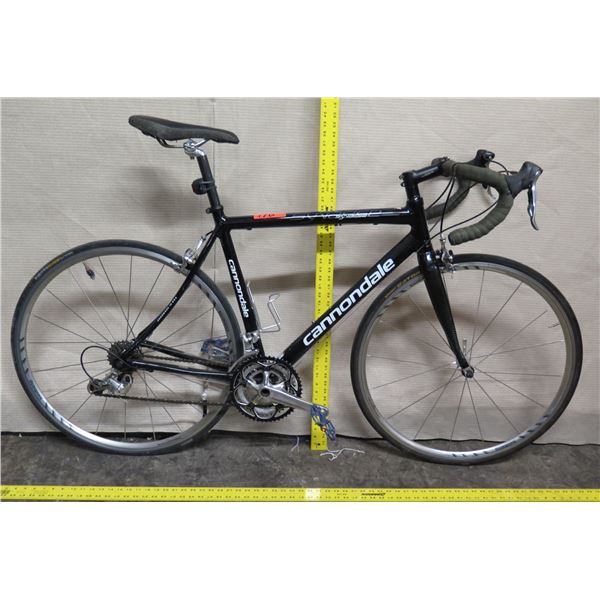 Cannondale Synapse Men's Black Road Bike w/ Racing Handlebars