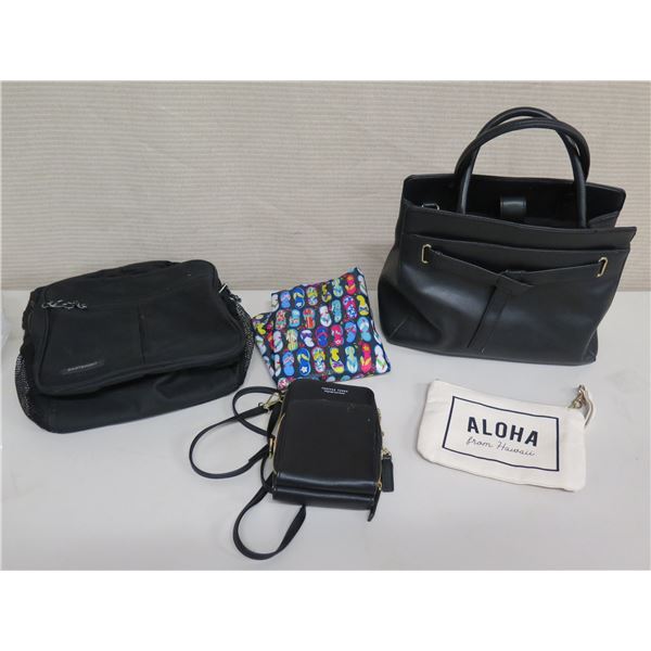 Black Handbag, Forever Young Crossbody, Eastport Pack, Slipper & Aloha Bag