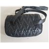 Image 4 : Mario Valentino Italy Black Zipper Handbag w/ Shoulder Strap