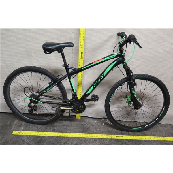 Huffy NightHawk Men's 26" Black Green Mountain Bike