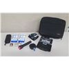 Image 1 : Qty 2 ZGear Charging Kits, Olympus Digital & Vintage Polaroid Camera, Flashlight, etc