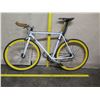 Image 12 : MSC Men's White Racing Bike w/ Yellow Origin8 Tires