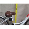 Image 2 : Eneloop Bike Girl's White Electric Standard Hybrid Cycle w/ Back Rack