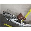 Image 8 : Eneloop Bike Girl's White Electric Standard Hybrid Cycle w/ Back Rack