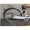 Image 9 : Eneloop Bike Girl's White Electric Standard Hybrid Cycle w/ Back Rack