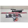 Image 1 : Qty 2 Black Magic Tint Film, Husky Level, Hand Tools, etc