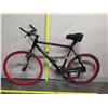 Image 20 : Cannondale F400 Elite Axel Men's Black Road Bike w/ Red Tires