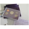 Image 2 : USA Mint Proof Coin Set, Collectible Canada Stamps, Day of Issue Stamps, etc