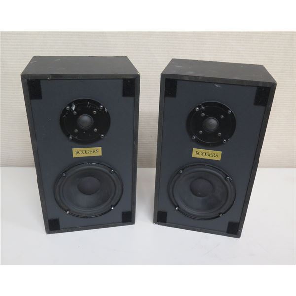 Qty 2 Rodgers FR .35 Tone Cabinet Speakers