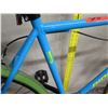 Image 13 : Kent Ridgeland Geometry Men's Blue Road Hybrid Bike w/ Yellow Tires