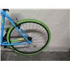Image 17 : Kent Ridgeland Geometry Men's Blue Road Hybrid Bike w/ Yellow Tires
