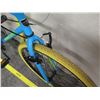 Image 3 : Kent Ridgeland Geometry Men's Blue Road Hybrid Bike w/ Yellow Tires