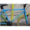 Image 8 : Kent Ridgeland Geometry Men's Blue Road Hybrid Bike w/ Yellow Tires