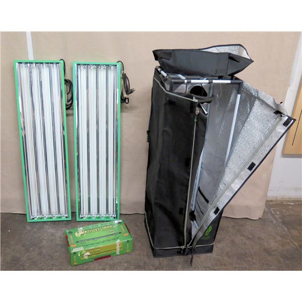 Hercules 1000 Global Greenhouse Lighting, 2 Relamp T5 Ho & Growlab Case