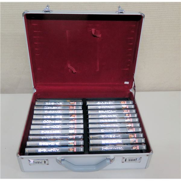Metal Case w/ 20 James Bond 007 Ultimate Edition DVDs