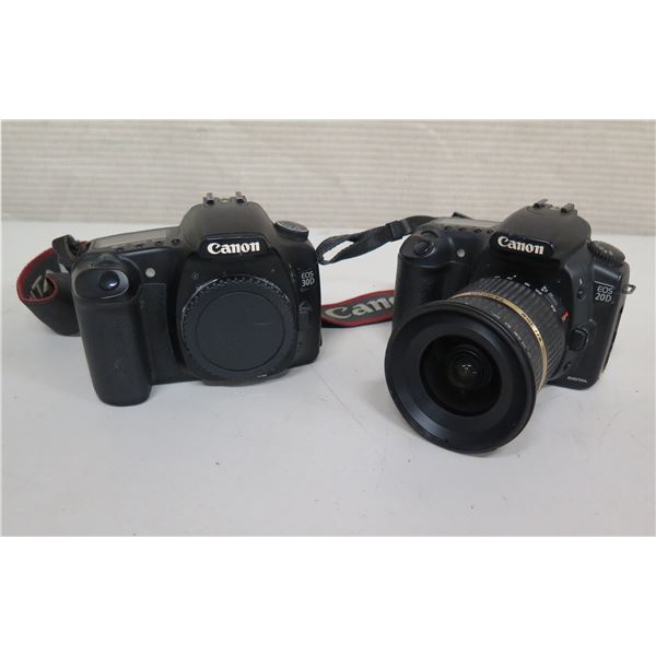 Qty 2 Canon Digital Cameras DS126061/DS126131 & Tamron Zoom Lens