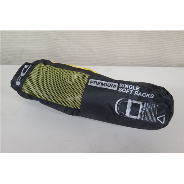 FCS Premium Single Soft Racks D-Ring Surfboard SUP Rack
